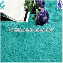 Long pile washable shaggy artificial faux fur carpet